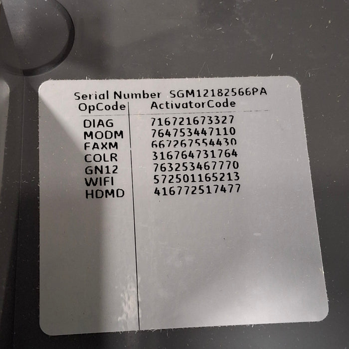 GE Healthcare MAC 5500 HD ECG without CAM Module