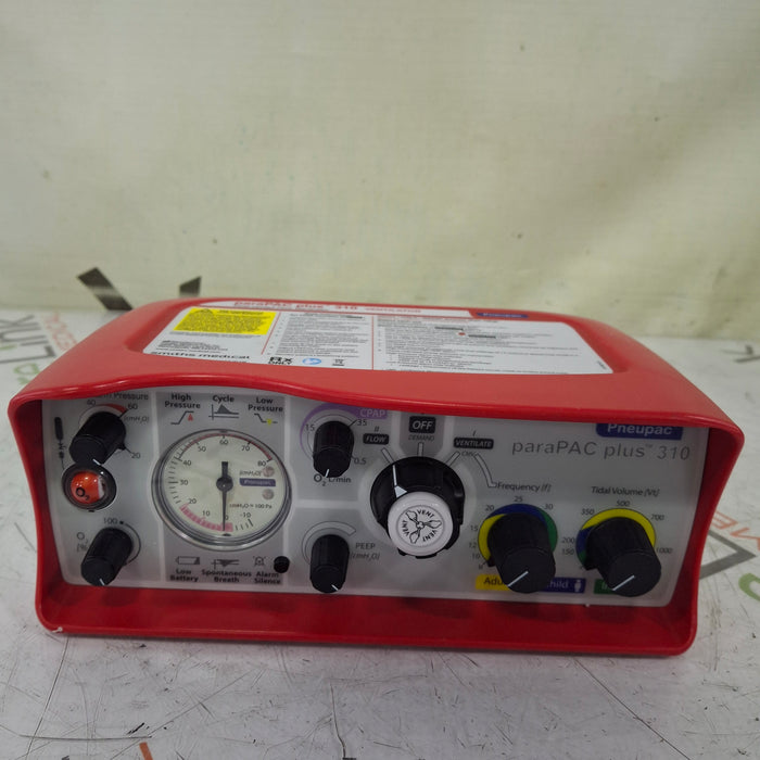 Smiths Medical Pneupac ParaPAC Plus 310 Ventilator