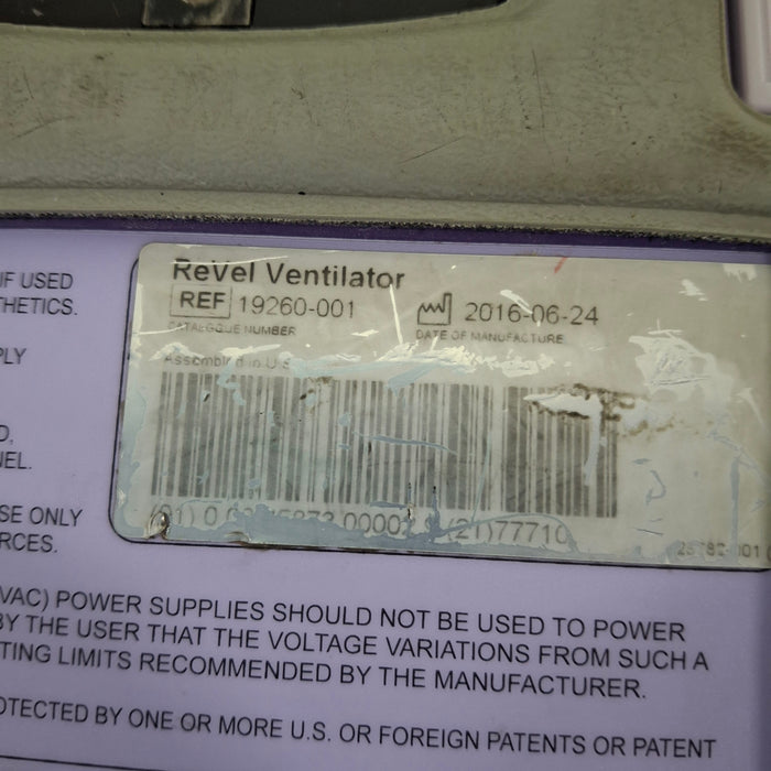 CareFusion Revel Transport Ventilator