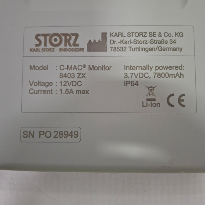 Karl Storz 8403 ZX C-MAC Monitor