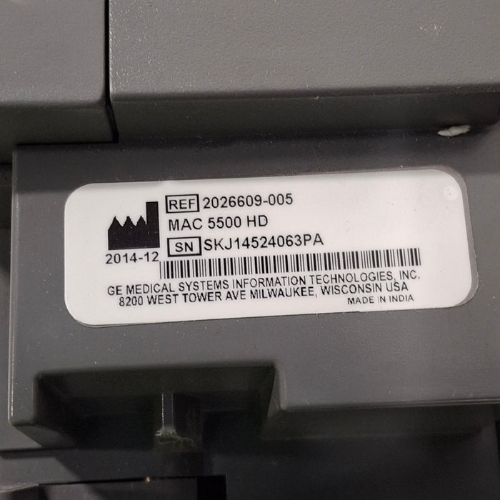 GE Healthcare MAC 5500 HD ECG without CAM Module