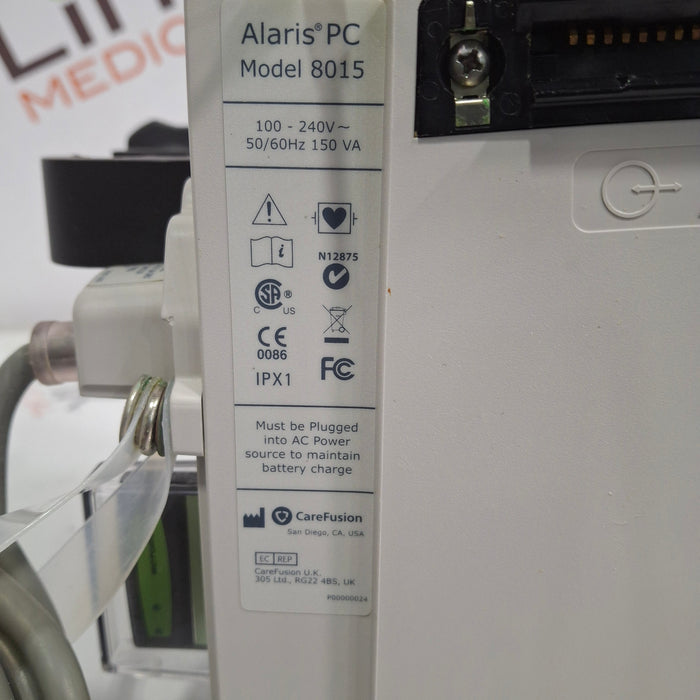 CareFusion Alaris 8015 Large Screen POC Infusion Pump