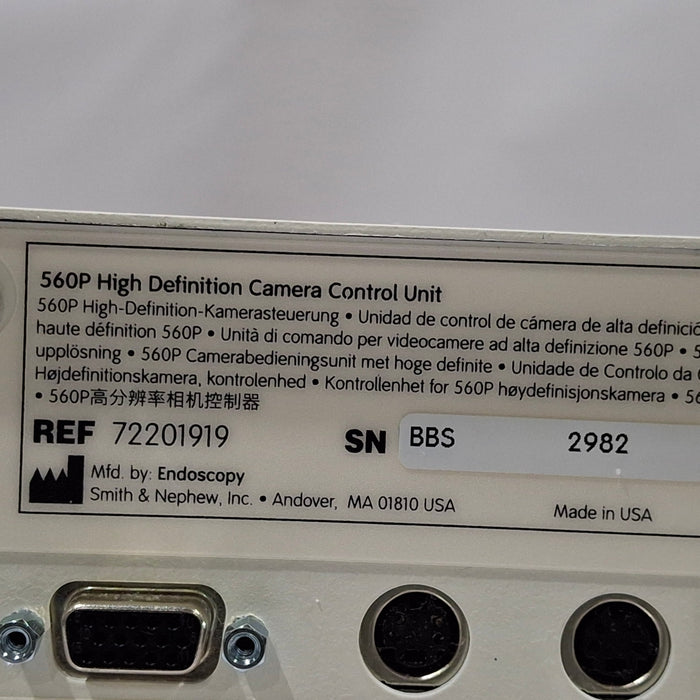 Smith & Nephew 560P High Definition Camera System