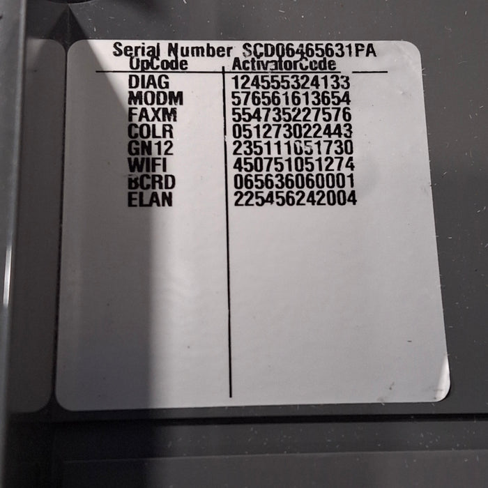 GE Healthcare MAC 5500 ECG without CAM Module