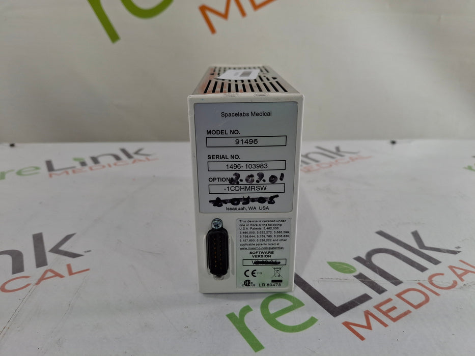Spacelabs Healthcare Spacelabs Healthcare 91496 Multiparameter Module Patient Monitors reLink Online