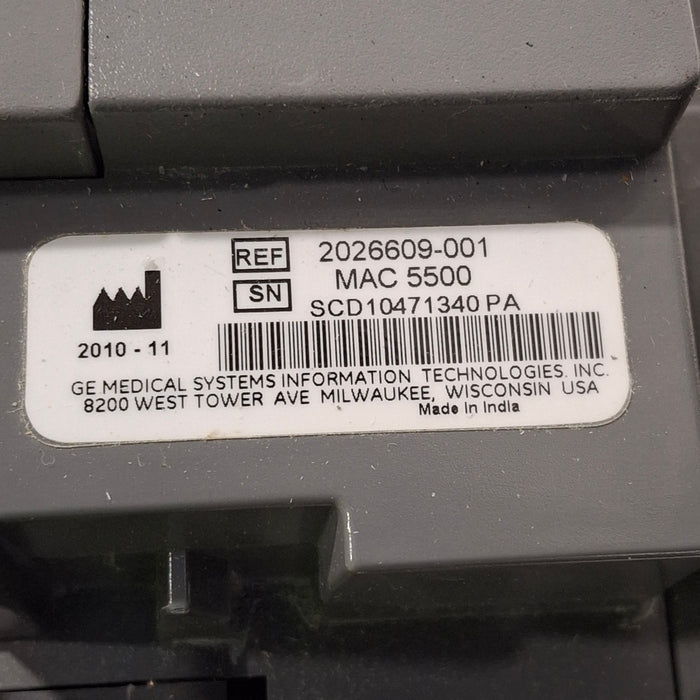 GE Healthcare MAC 5500 ECG without CAM Module