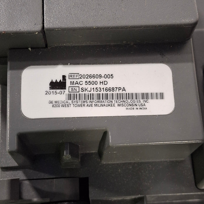 GE Healthcare MAC 5500 HD ECG without CAM Module