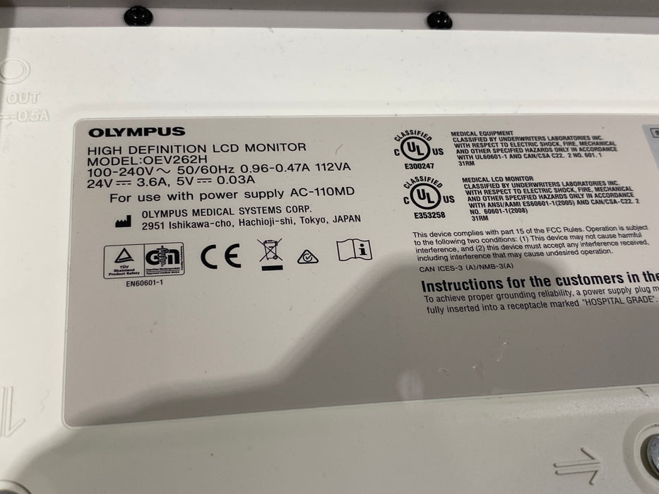 Olympus OEV262H 26" HD LCD Endoscopy Monitor