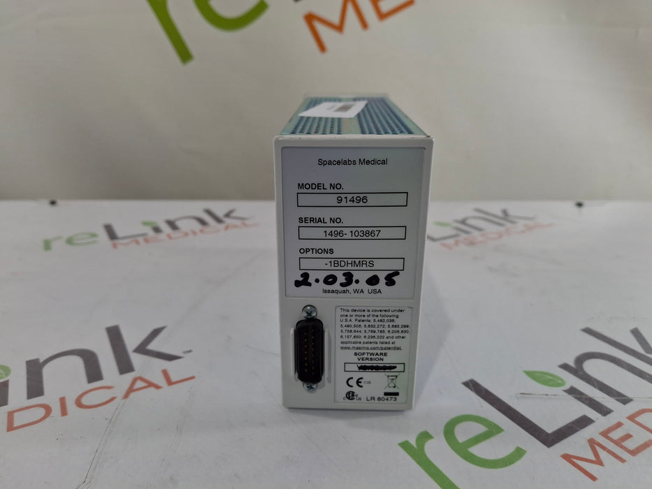 Spacelabs Healthcare 91496 Multiparameter Module