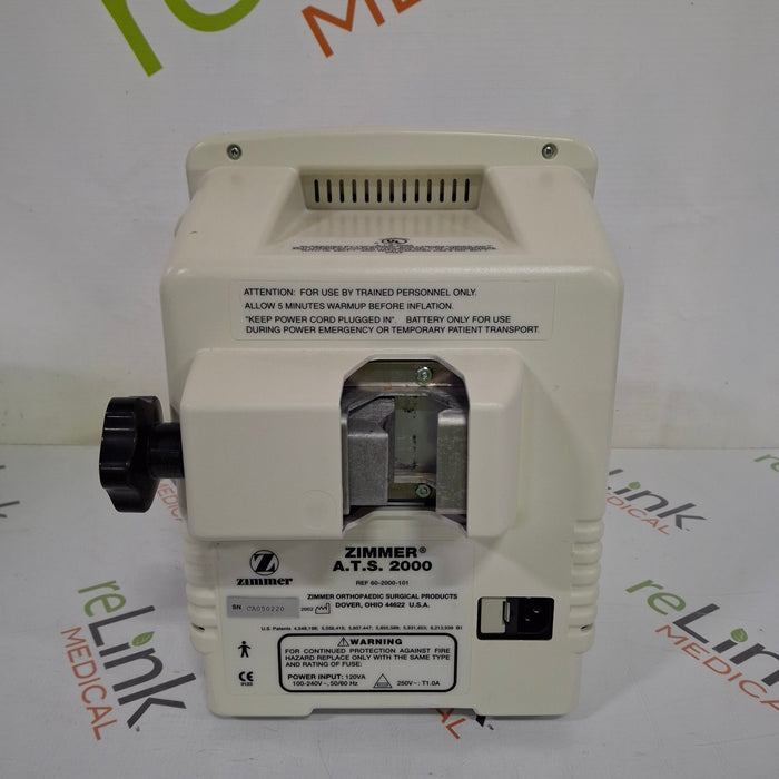 Zimmer ATS 2000 Automatic Tourniquet System