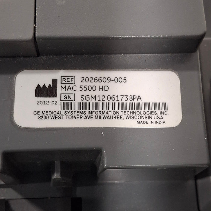 GE Healthcare MAC 5500 HD ECG without CAM Module