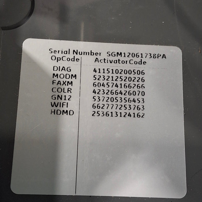 GE Healthcare MAC 5500 HD ECG without CAM Module