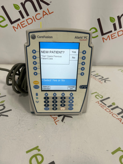 CareFusion Alaris 8015 Large Screen POC Infusion Pump
