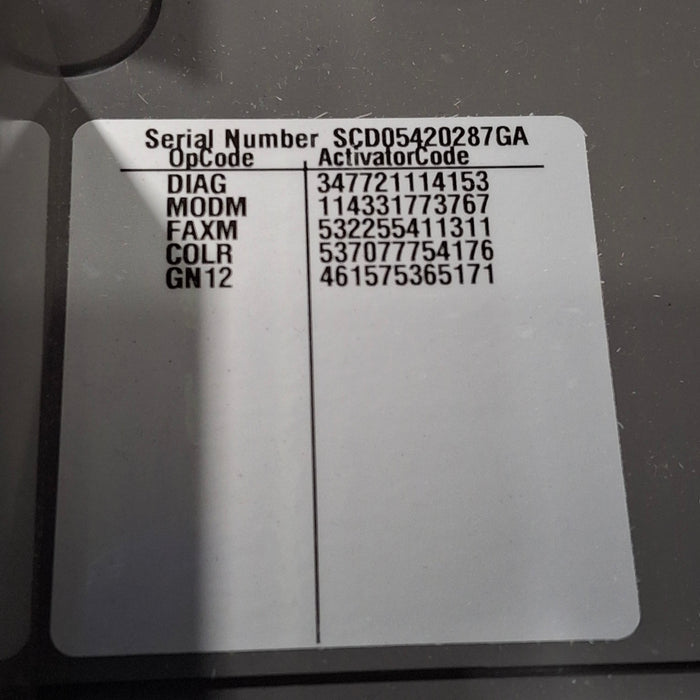 GE Healthcare MAC 5500 ECG without CAM Module