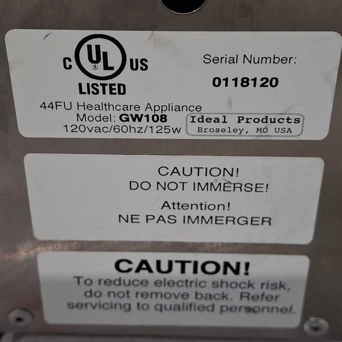 Ideal Products GW108 Gel Warmer