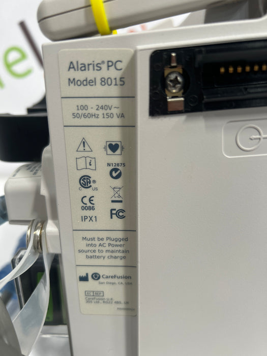 CareFusion Alaris 8015 Large Screen POC Infusion Pump