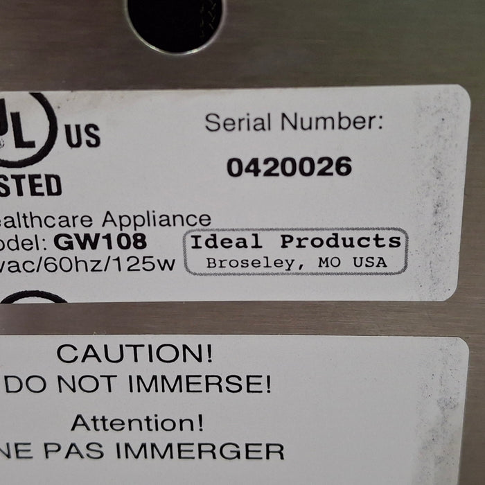 Ideal Products GW108 Gel Warmer