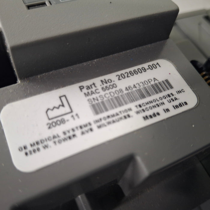 GE Healthcare MAC 5500 ECG without CAM Module
