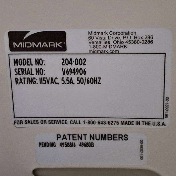 Midmark 204 Exam Table