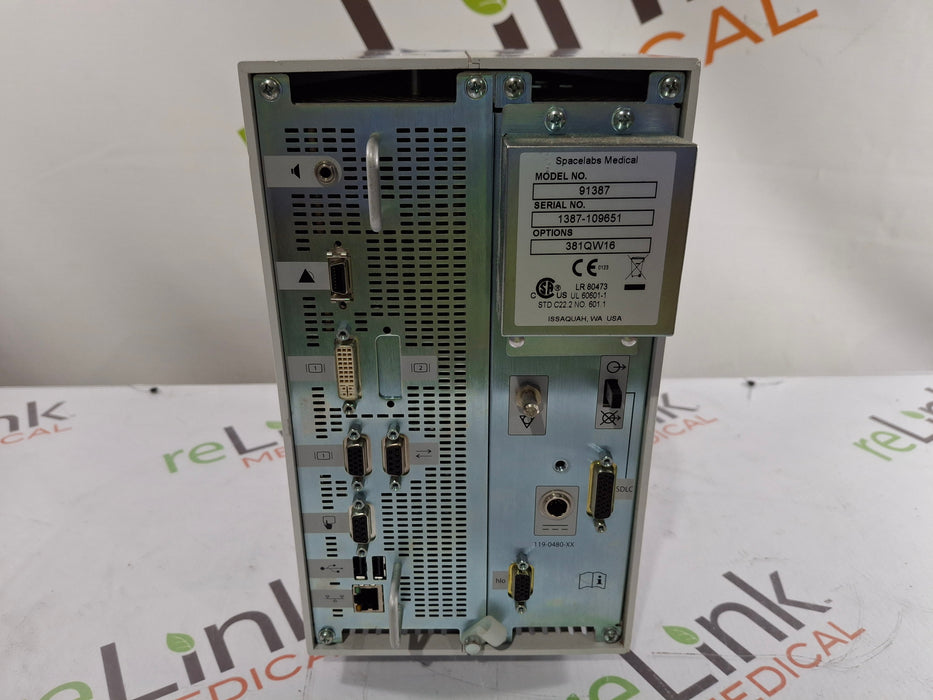 Spacelabs Healthcare Ultraview SL 91387 Patient Monitor