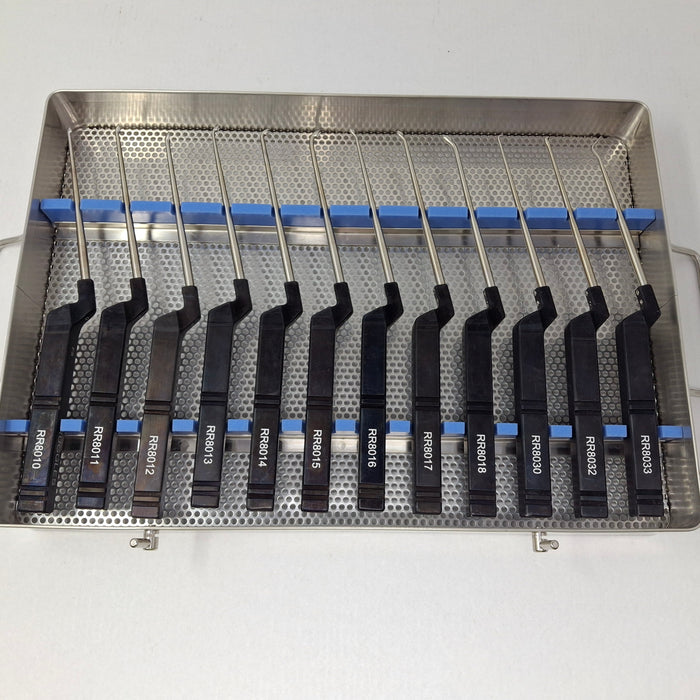 Ruggles Surgical Bayonet Cervical Curette Set