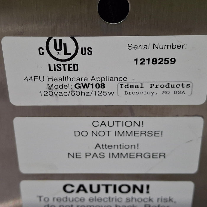 Ideal Products GW108 Gel Warmer