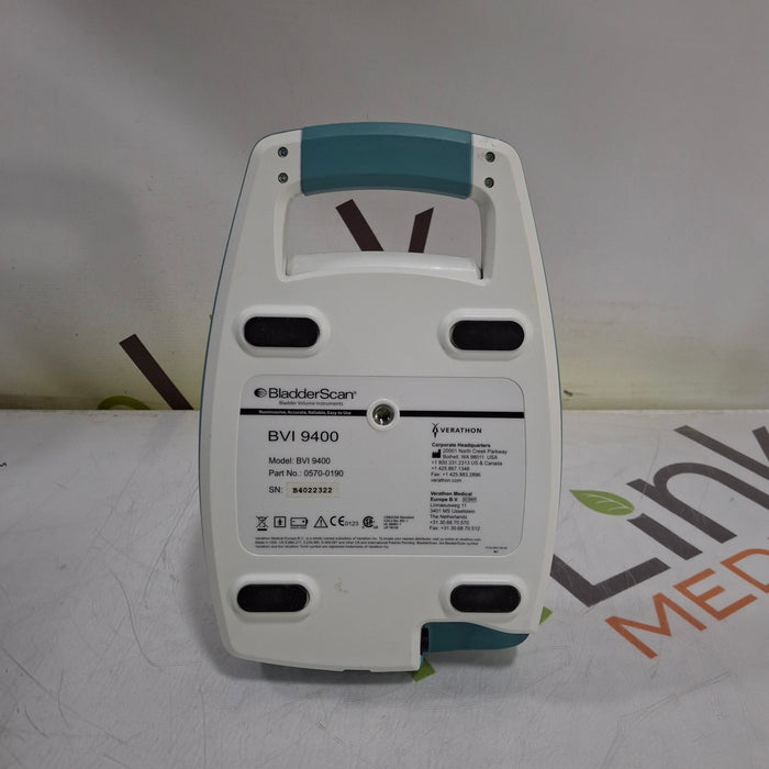 Verathon Medical, Inc BVI 9400 Bladderscan
