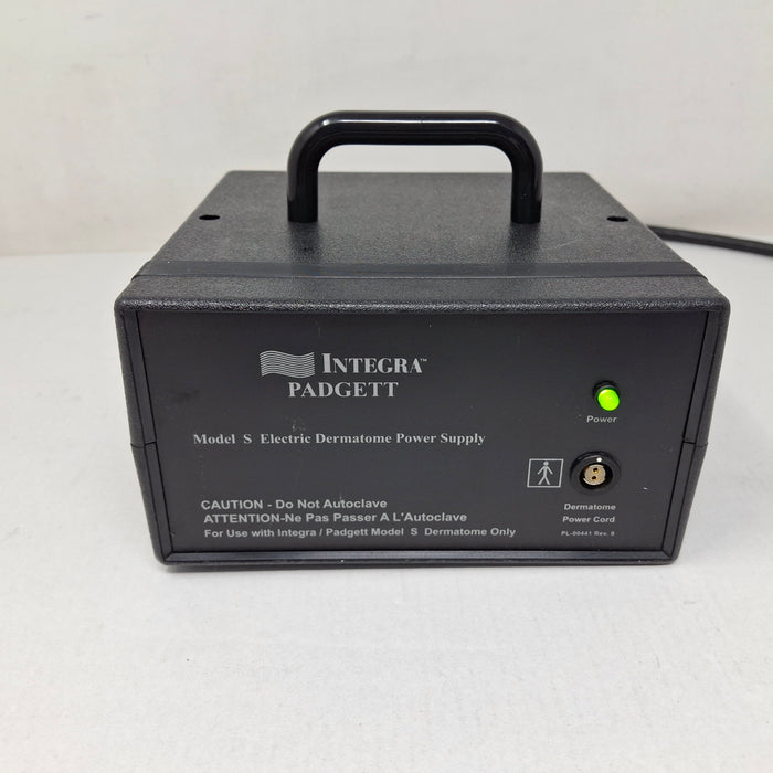 Integra Lifesciences Padgett DP-0007 Model S Electric Dermatome Power Supply