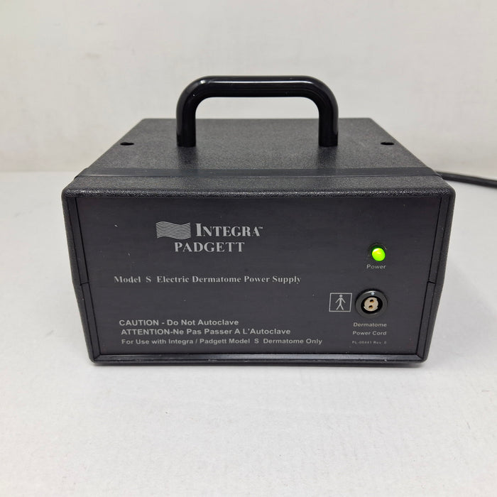 Integra Lifesciences Padgett DP-0007 Model S Electric Dermatome Power Supply