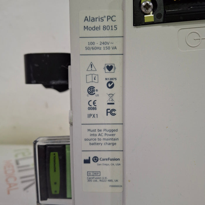 CareFusion Alaris 8015 Large Screen POC Infusion Pump