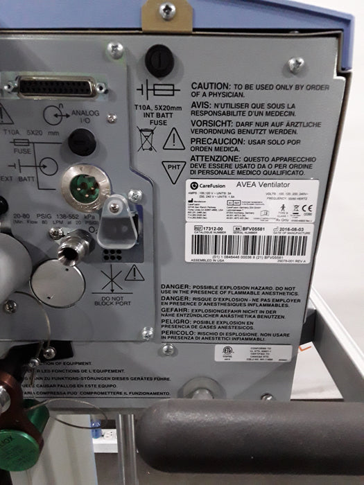 CareFusion Avea Ventilator