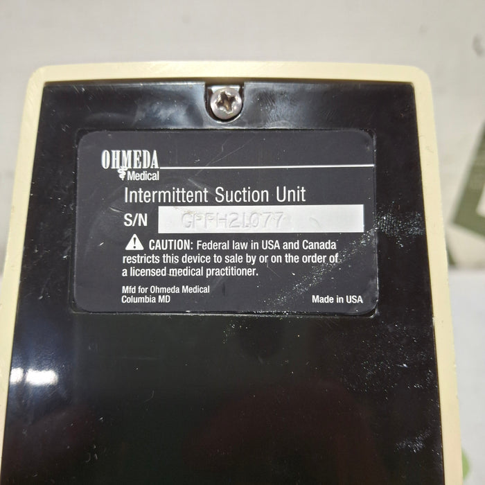 Ohmeda Medical 200 Intermittent Suction Unit