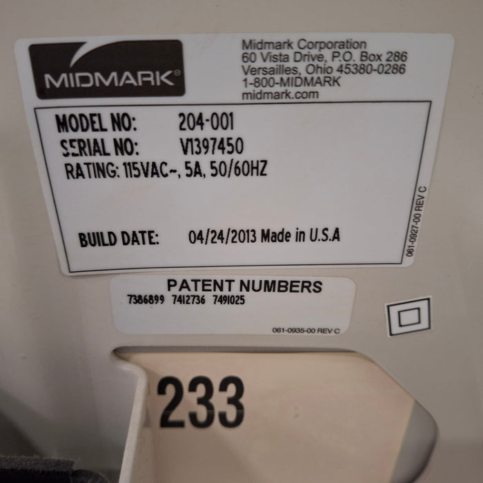 Midmark 204 Exam Table