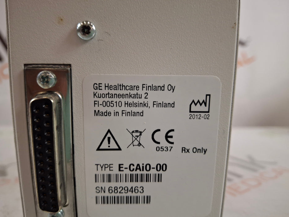 GE Healthcare E-CAiO-00 Gas Exhaust Module