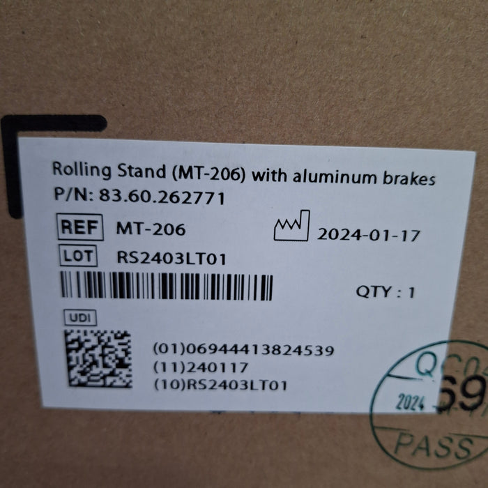 Medtronic RespArray Patient Monitor w/ Quick Start Kit and Roll Stand