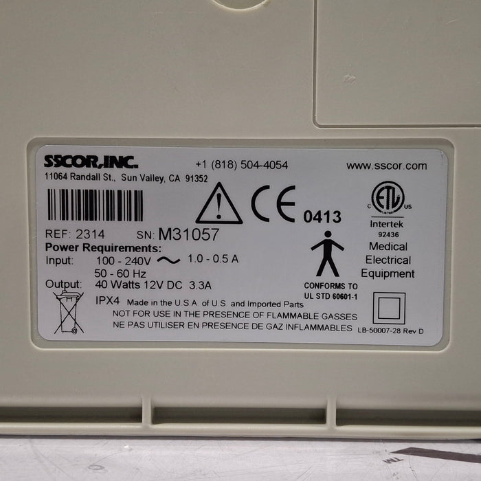 SSCOR, Inc. 2314 Portable Aspirator