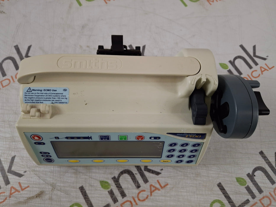 Smiths Medical Medfusion 3500 Version 3 Syringe Infusion Pump