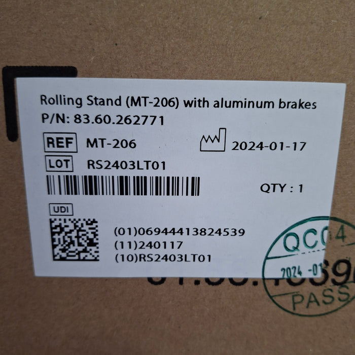 Medtronic RespArray Patient Monitor w/ Quick Start Kit and Roll Stand