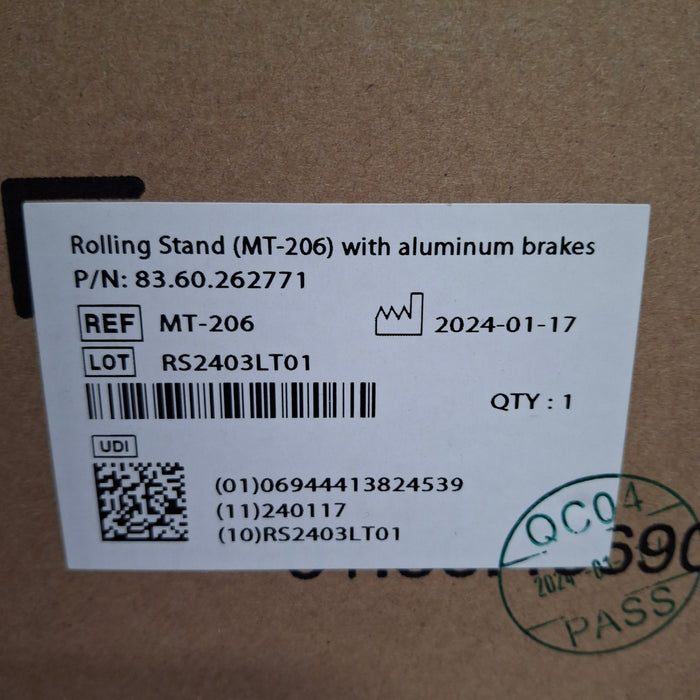 Medtronic RespArray Patient Monitor w/ Quick Start Kit and Roll Stand