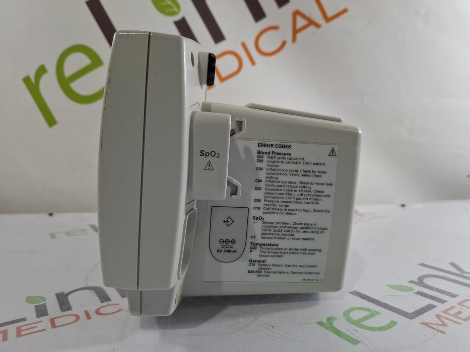 Welch Allyn 300 Series - Nellcor SpO2, Temp Vital Signs Monitor