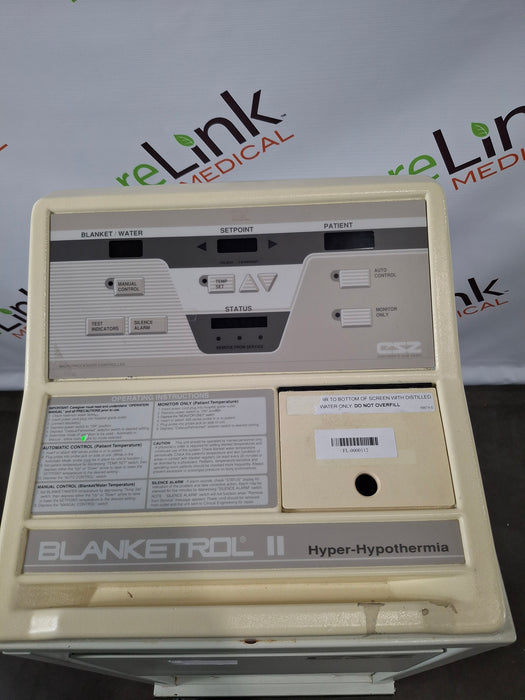 Cincinnati Sub-Zero CSZ Blanketrol II Hyper/Hyporthermia Unit