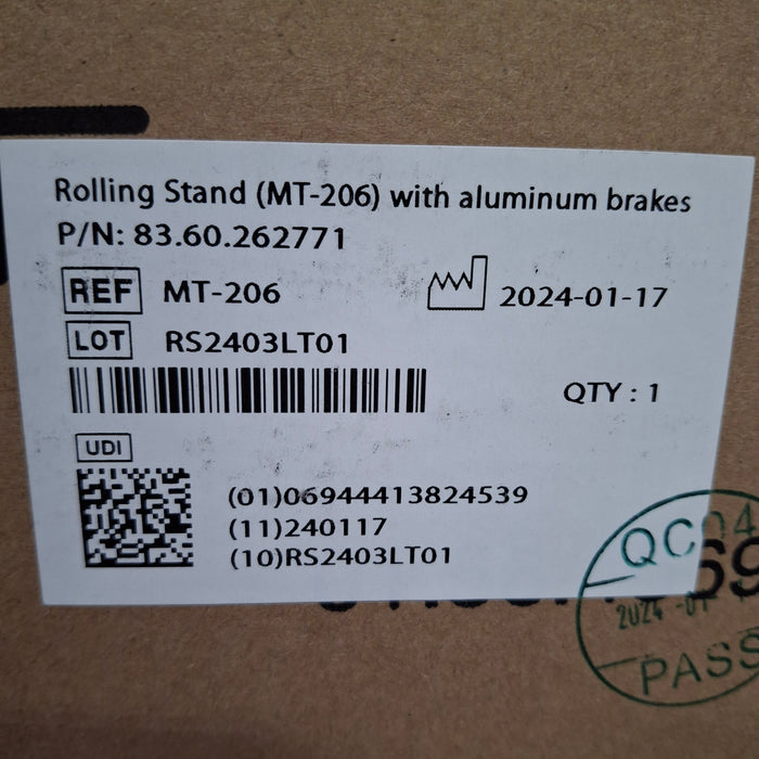 Medtronic RespArray Patient Monitor w/ Quick Start Kit and Roll Stand