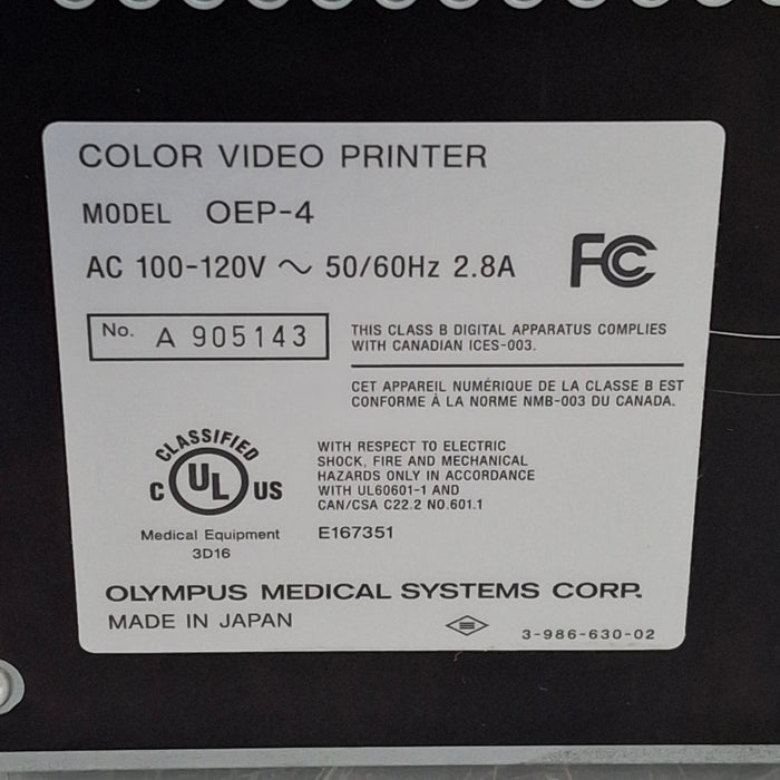 Olympus OEP-4 Color Video Printer