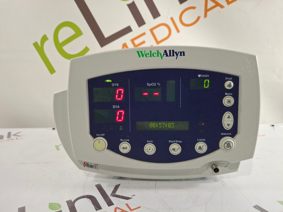 Welch Allyn 300 Series - Masimo SpO2, Printer Vital Signs Monitor