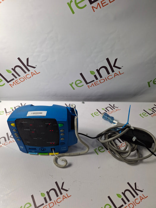 GE Healthcare Dinamap V100 - NIBP, SpO2, Temp Vital Signs Monitor