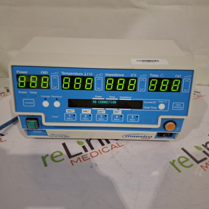 Boston Scientific Maestro 4000 Cardian Ablation System