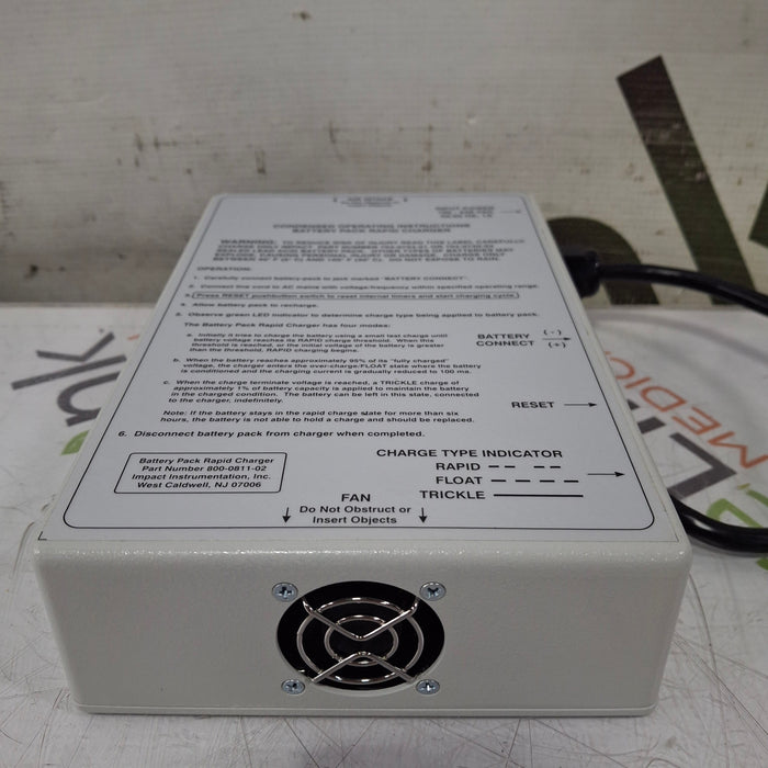 Impact Instrumentation, Inc. 800-0811-02 Battery Pack Rapid Charger