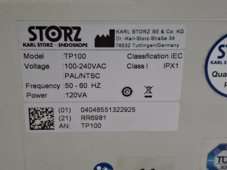 Karl Storz TP 100 Tele Pack X LED Endoscopy System