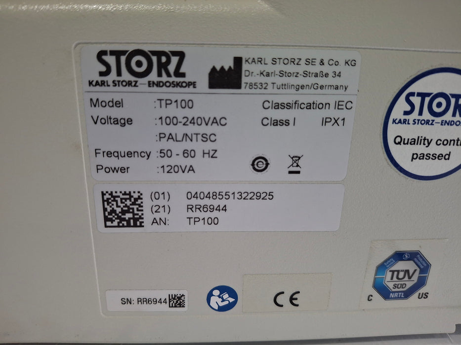 Karl Storz TP 100 Tele Pack X LED Endoscopy System