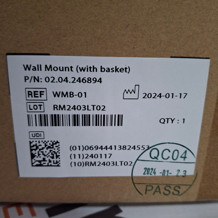 Medtronic RespArray Patient Monitor w/ Quick Start Kit and Wall Mount